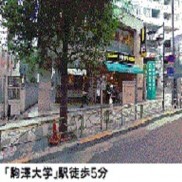 「駒沢大学」駅まで徒歩５分